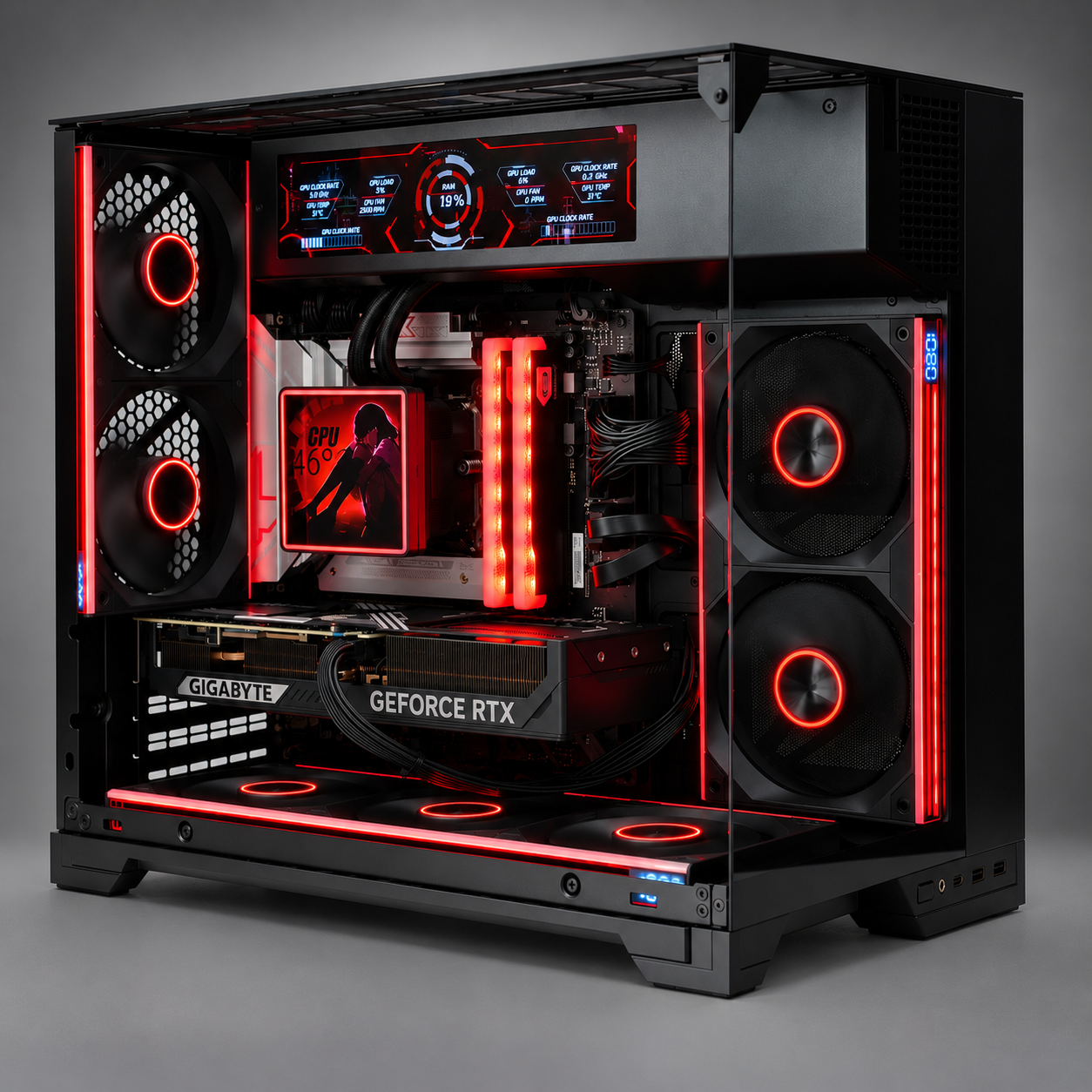 VISION Gaming PC (Intel Ultra 7 270K Plus, RTX 5070 12 GB)