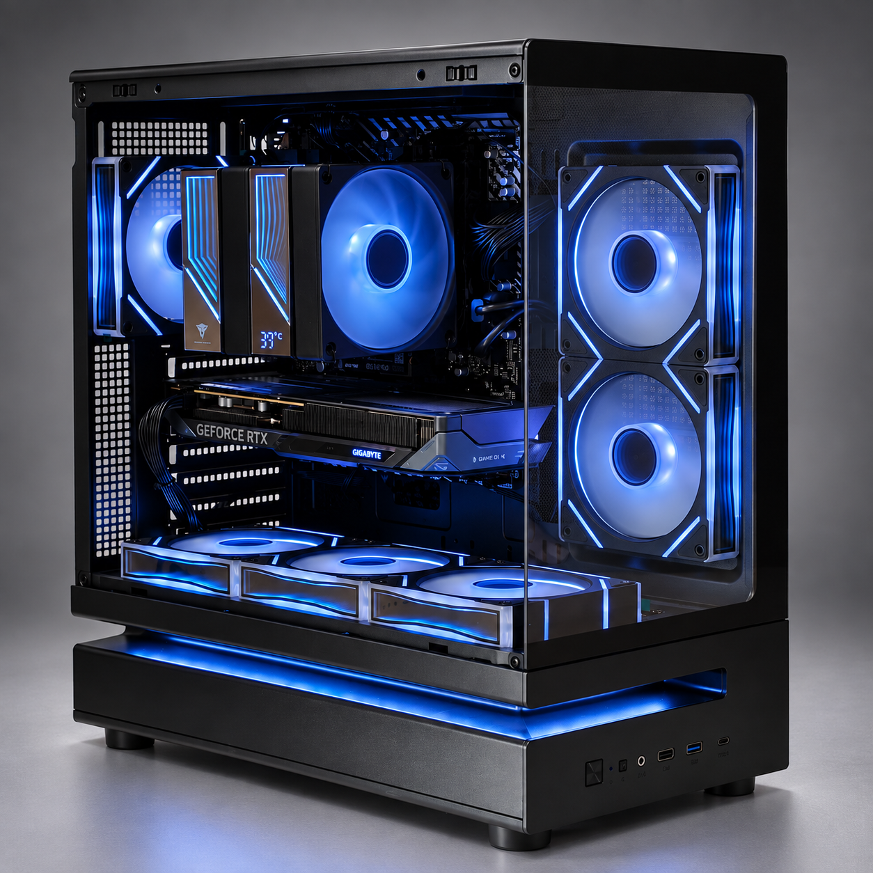 CLEARION Gaming PC (Ryzen 7 8700F, RTX 5060 Ti 8GB)